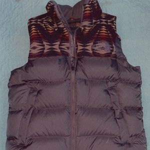 Pendleton North Face Collab Vest